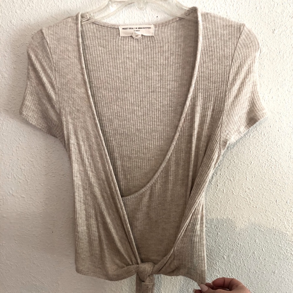 Urban Outfitters Crop wrap Top